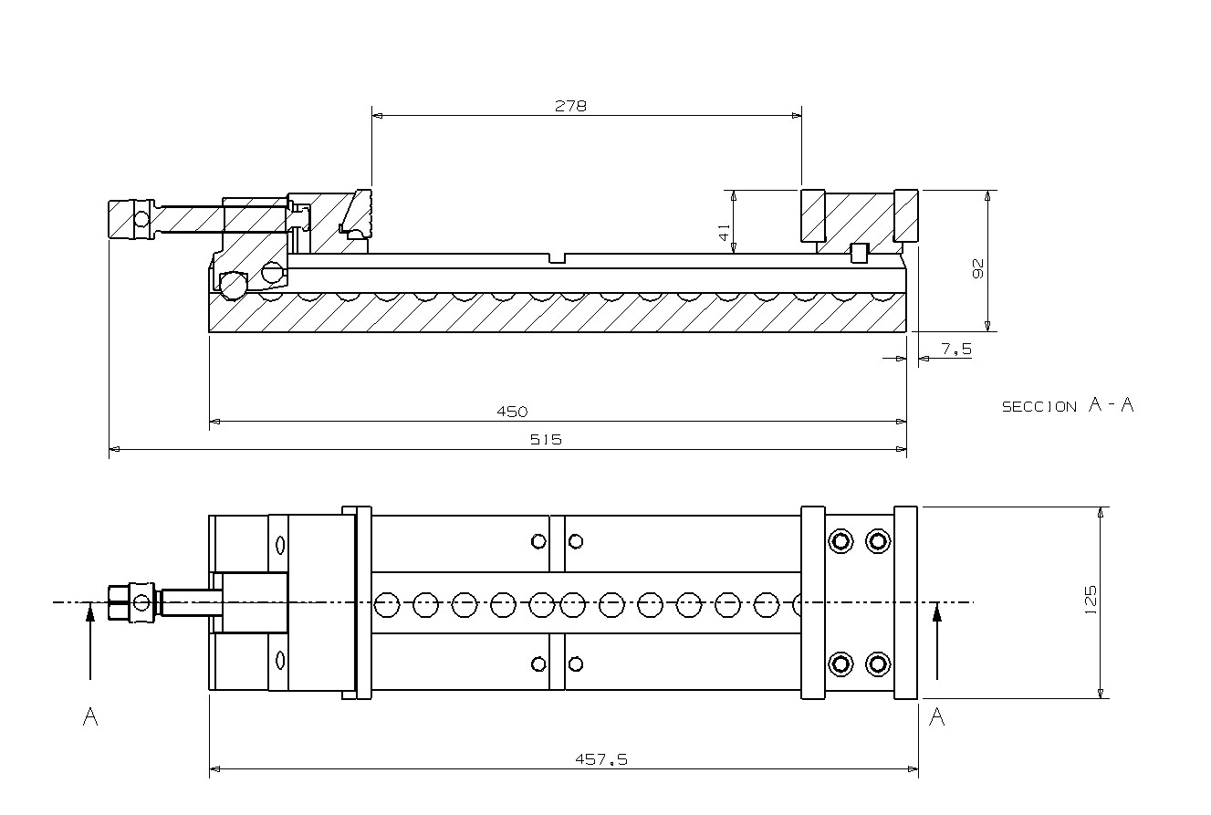 MORDAZA FORZA DOBLE CON BOCA DE 125MM