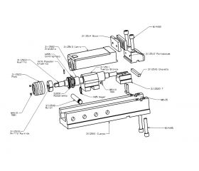 MORDAZA FORZA CLÁSICA MECÁNICA CON CARRO DE ALUMINIO