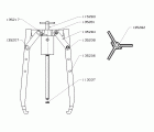 CONJUNTO EXTRACTOR HIDRÁULICO DE PATAS OSCILANTES COMPLETO FORZA SERIE 3300H