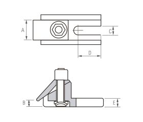 JUEGO DE MORDAZA DESLIZANTE FORZA SERIE 35