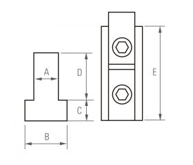 MORDAZA DE CANAL FORZA SERIE 37