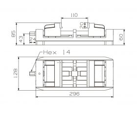 MORDAZA DE TALADRO AUTOCENTRANTE FORZA SERIE 37