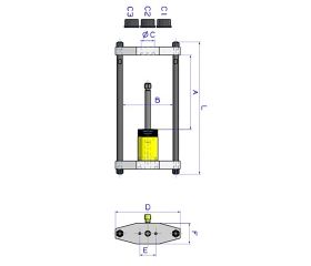 EXTRACTOR HIDRÁULICO FORZA DE BULONES Y EJES