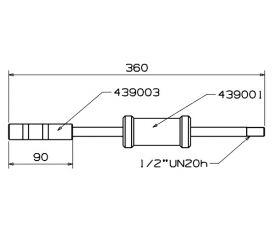 EXTRACTOR BARRA DE IMPACTO FORZA SERIE 4390