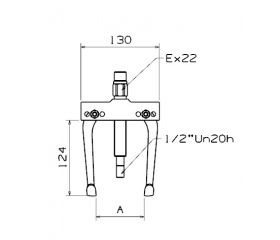 PUENTE EXTRACTOR MECÁNICO INTERIOR FORZA SERIE 4392