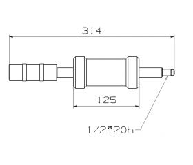 EXTRACTOR BARRA DE IMPACTO FORZA SERIE 4394