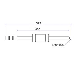 EXTRACTOR BARRA DE IMPACTO FORZA SERIE 4394