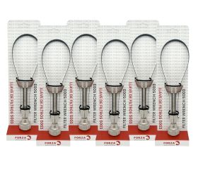 PACK DE 6 LLAVES DE FILTROS DE ACEITE DE FLEJE