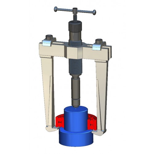 EXTRACTOR HIDRÁULICO FORZA CON HUSILLO COMPACTO SERIE 1010H