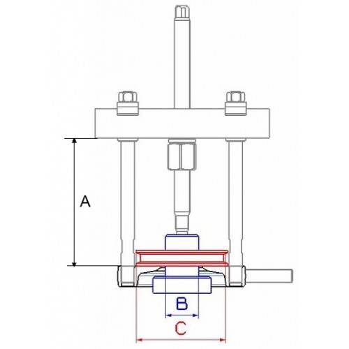 EXTRACTOR FORZA PUENTE Y GUILLOTINA SERIE 1100S-1200