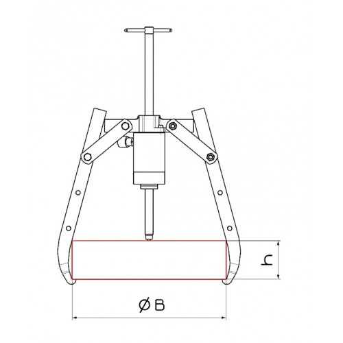 CONJUNTO HIDRÁULICO DE PATAS OSCILANTES PARTE MECÁNICA FORZA SERIE 1300H