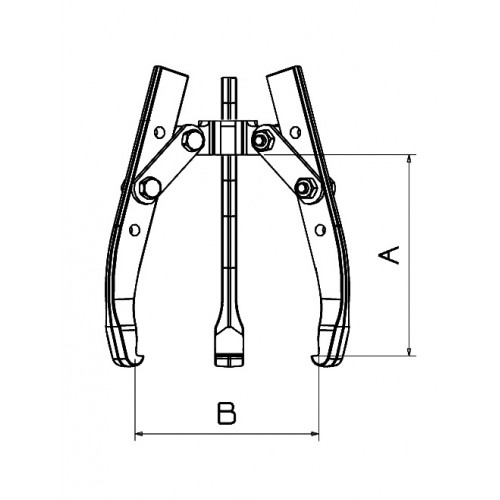 CONJUNTO HIDRÁULICO DE PATAS OSCILANTES PARTE MECÁNICA FORZA SERIE 1300LTH DE 2/3 PATAS