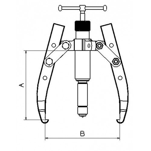 EXTRACTOR HIDRÁULICO FORZA SERIE 1308TH