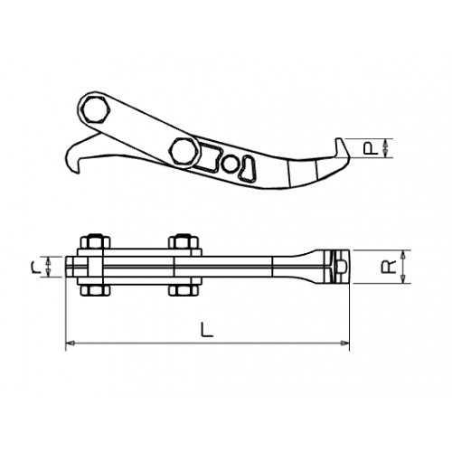 PATA REVERSIBLE SERIE 1400L-1400LT