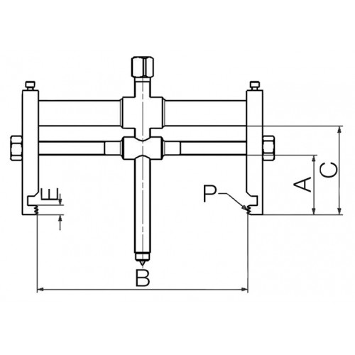 EXTRACTOR FORZA SERIE 1900V PARA POLEAS EN V
