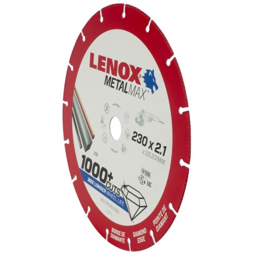 DISCOS DIAMANTE DE CORTE LENOX METALMAX