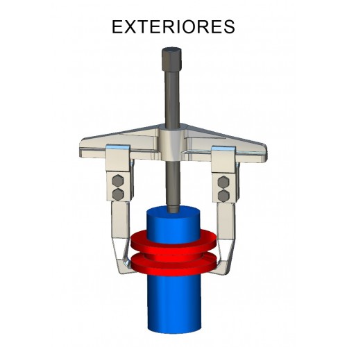 EXTRACTOR FORZA SERIE 2400 DE 2 PATAS