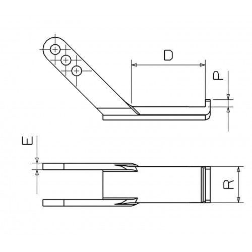 PATA PARA EXTRACTORES DE TIJERA SERIE 2640