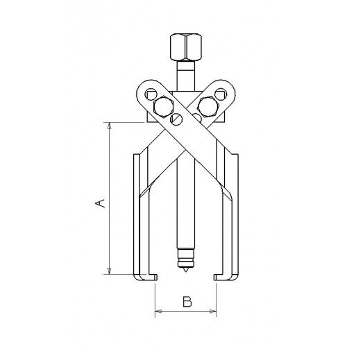 EXTRACTOR FORZA SERIE 2640 DE TIJERA