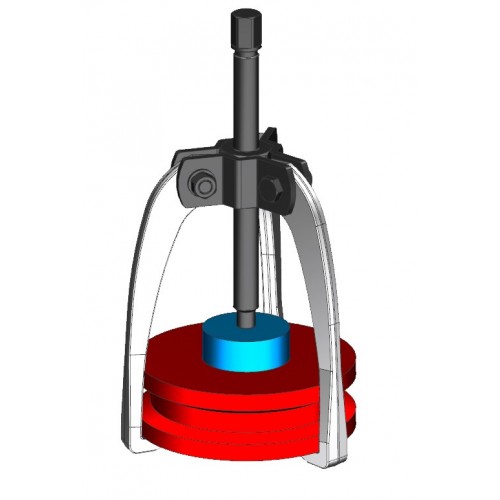 EXTRACTOR FORZA SERIE 2740T AUTOCENTRANTE LIGERO DE 3 PATAS