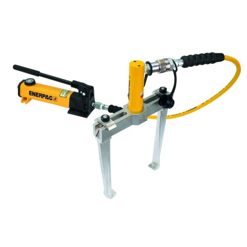 CONJUNTO EXTRACTOR HIDRÁULICO DE CILINDRO MACIZO COMPLETO FORZA SERIE 3000HF DOS PATAS