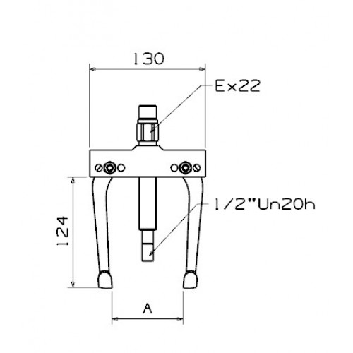 PUENTE EXTRACTOR MECÁNICO INTERIOR FORZA SERIE 4392