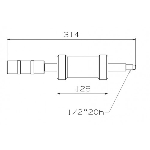 EXTRACTOR BARRA DE IMPACTO FORZA SERIE 4394