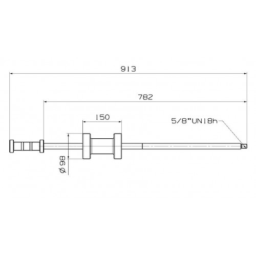 EXTRACTOR BARRA DE IMPACTO FORZA SERIE 4396