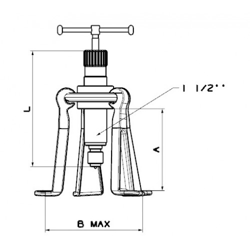 EXTRACTOR HIDRÁULICO DE BUJES FORZA