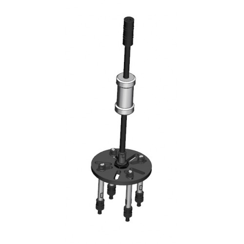 JUEGO UNIVERSAL FORZA PARA EXTRAER BUJES CON BARRA DE IMPACTO