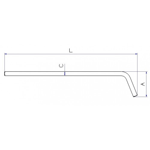 LLAVE CUADRADA FORZA PARA TAPONES DE ACEITE