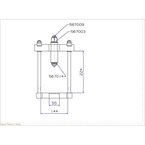 PUENTE PARA EXTRACTOR FORZA DE SILENT-BLOCK O BULONES