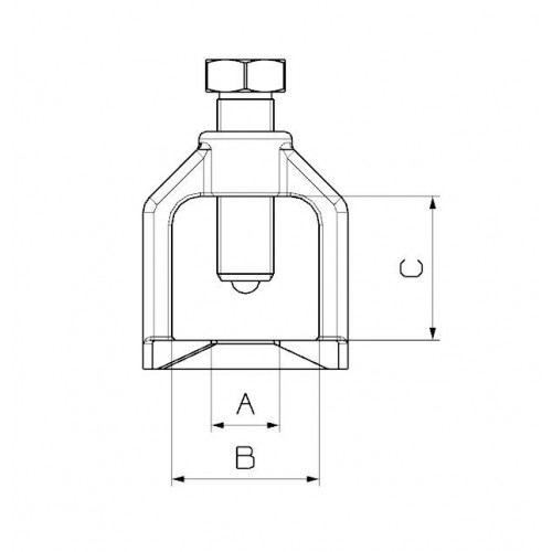 EXTRACTOR DE RÓTULA FORZA TIPO PUENTE