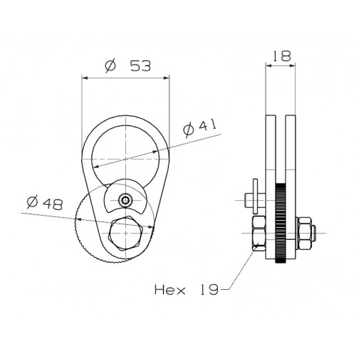 EXTRACTOR DE RÓTULAS AXIALES FORZA