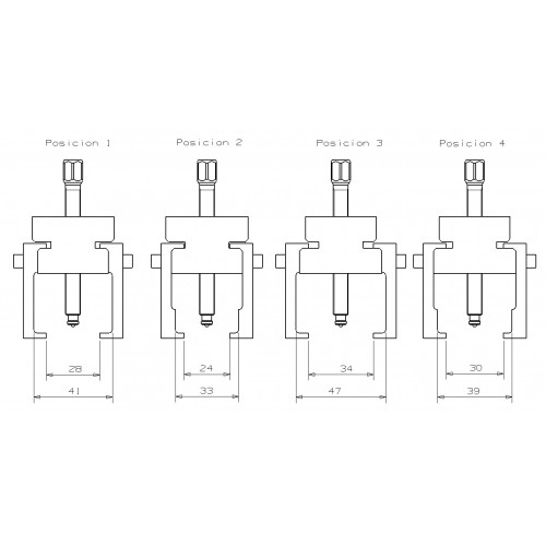 EXTRACTOR DE LIMPIAPARABRISAS FORZA