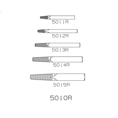 SERIE 5010R EXTRACTOR DE TORNILLOS ROTOS