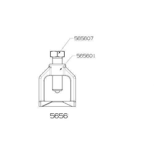 EXTRACTOR DE RÓTULA FORZA TIPO PUENTE