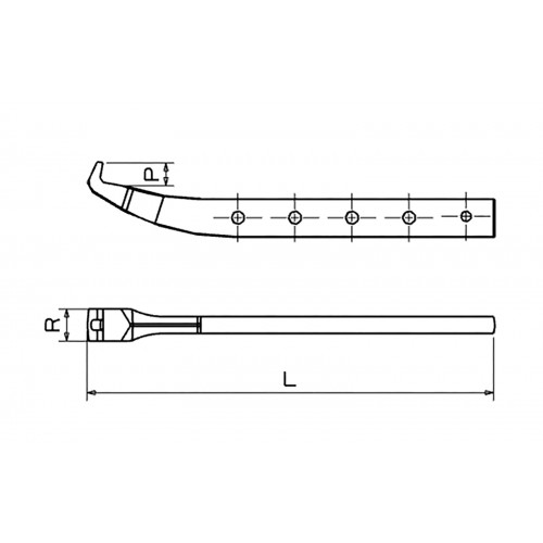PATA OSCILANTE COMPLETA SERIE 7300L-7300LT