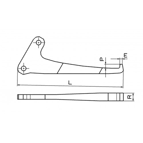 PATA INTERIOR PARA EXTRACTOR 7500I-7500IC
