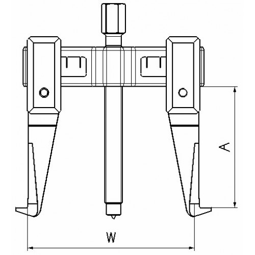 EXTRACTOR FORZA SERIE 9000 DE 2 PATAS