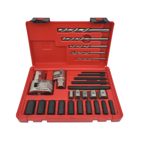 JUEGO FORZA DE EXTRACTORES DE ESPARRAGOS Y TORNILLOS ROTOS SERIE 9001KI