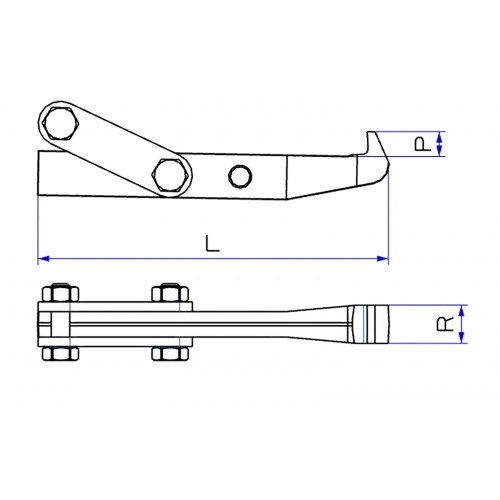 PATA OSCILANTE COMPLETA SERIE 9300-9300T