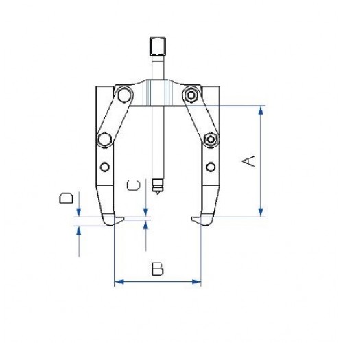 EXTRACTOR FORZA SERIE 9300 MECÁNICO DE 2 PATAS