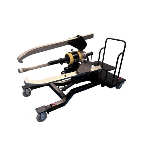 CARRO CON EXTRACTOR FORZA DE 100 TON COMPLETO