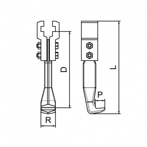 PATA RÍGIDA COMPLETA SERIE 2400-2400T