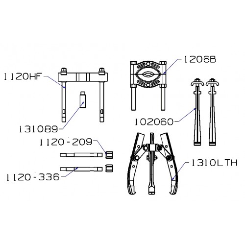 CONJUNTO HIDRÁULICO PARTE MECÁNICA FORZA SERIE C1008