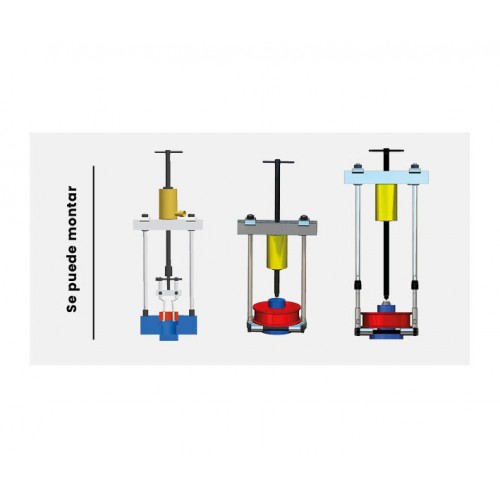 CONJUNTO EXTRACTOR HIDRÁULICO COMPLETO FORZA SERIE KP