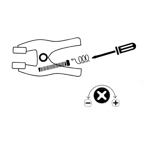 PINZA APRIETE PIHER MUELLE AJUSTABLE