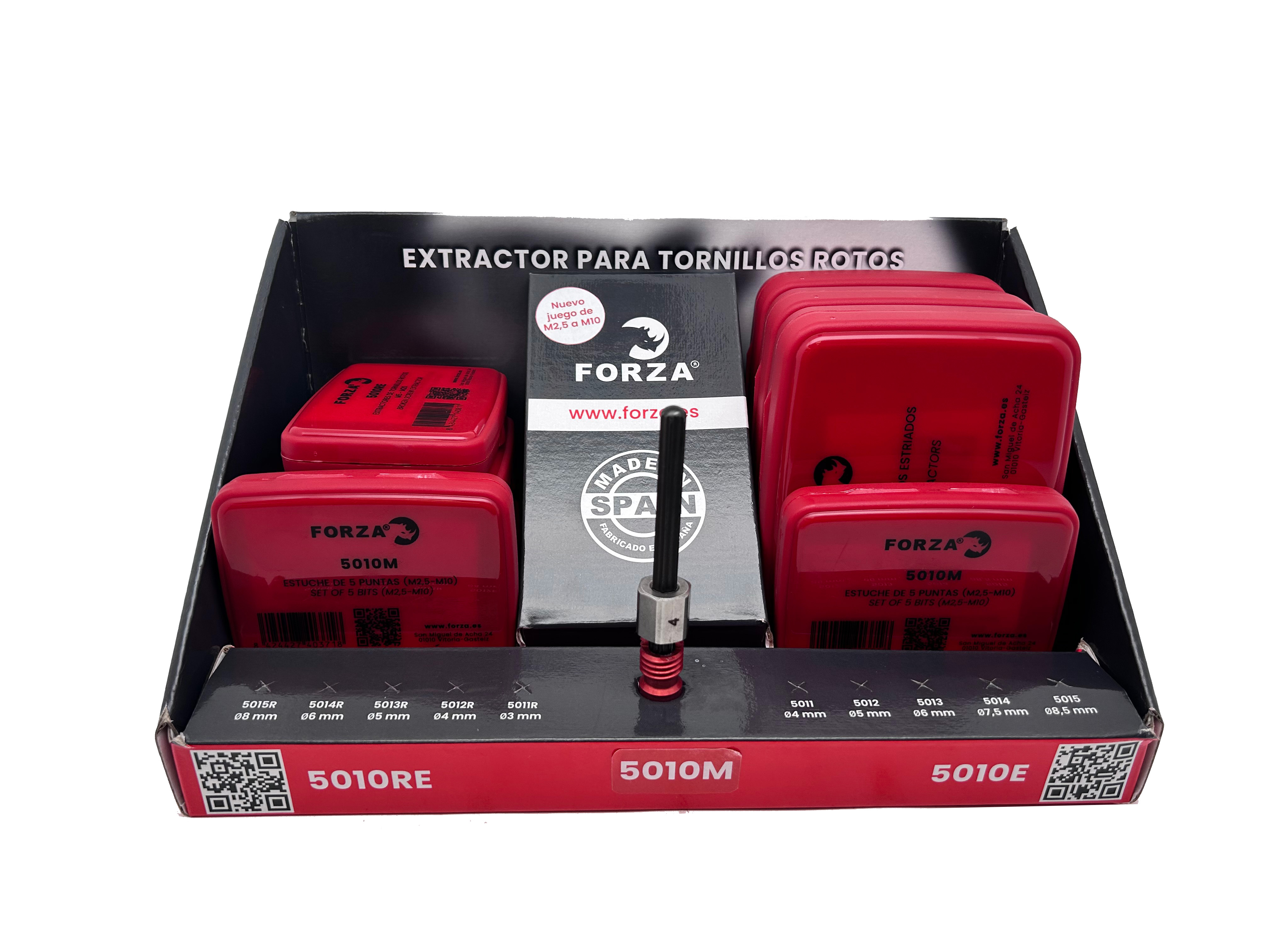 EXPOSITOR FORZA TORNILLOS ROTOS 50100M