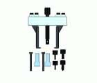 EXTRACTOR DE RODAMIENOS DE ALTERNADOR FORZA